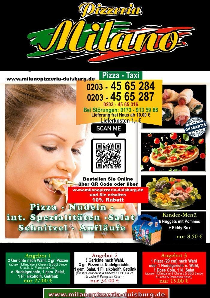 Milano Pizzeria — Angebote